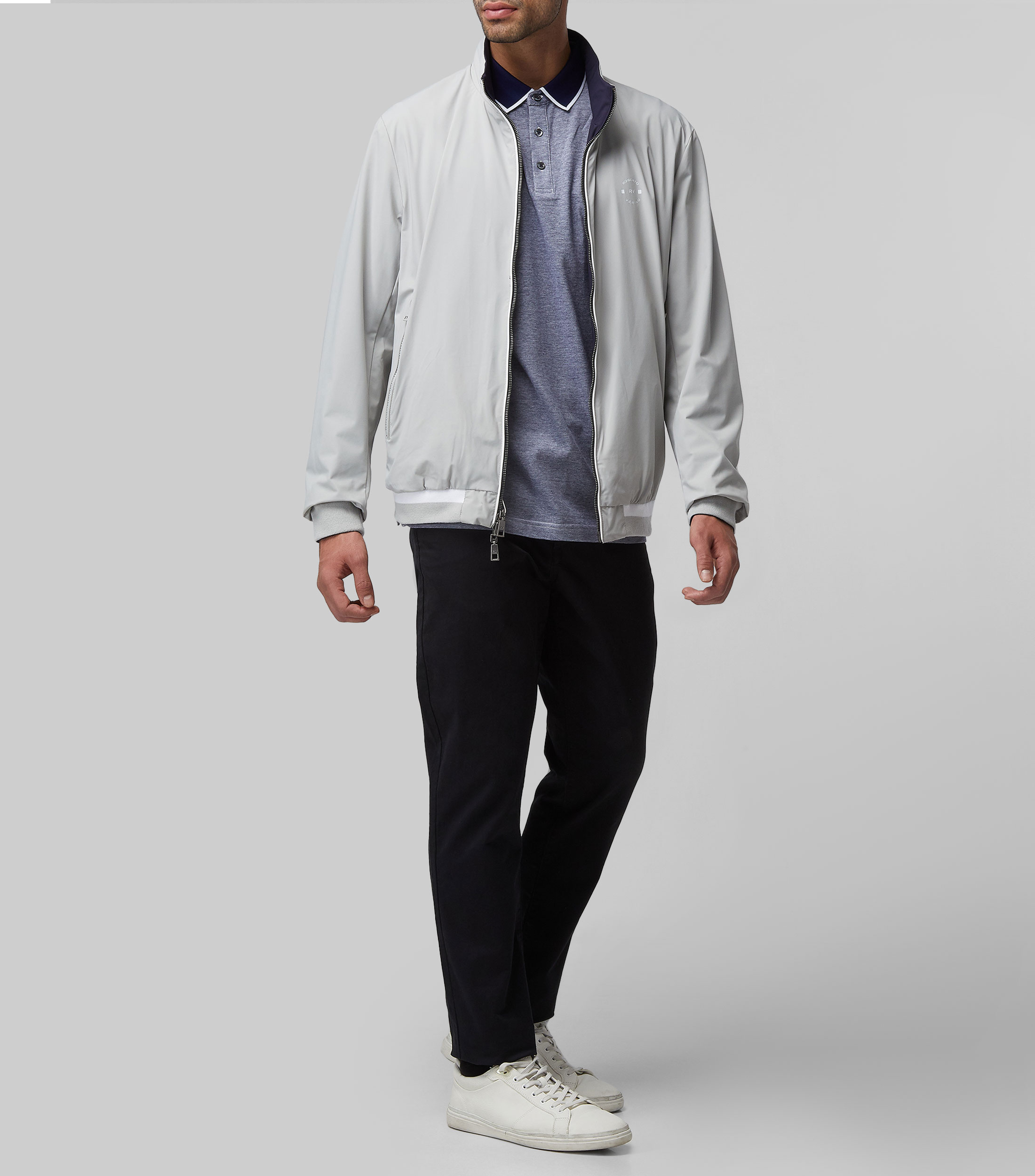 Chamarra Reversible Hombre